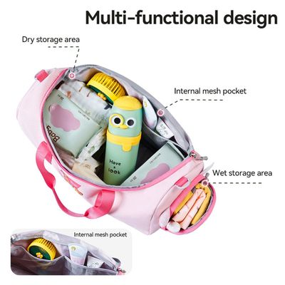 Nohoo Kids Duffle Bag - Unicorn Pink