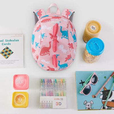 Sunveno Kids Backpack - Dinosaur Pink