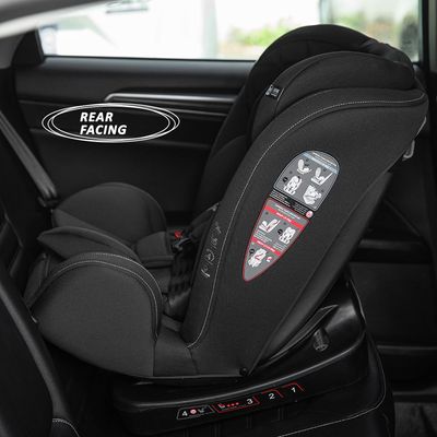 Teknum Evolve 2 Car Seat 0-12yrs - Black