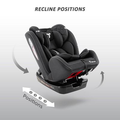 Teknum Evolve 2 Car Seat 0-12yrs - Black