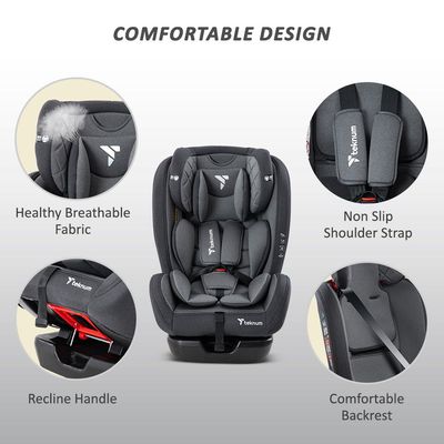 Teknum Evolve 2 Car Seat 0-12yrs - Grey