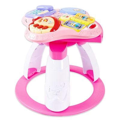 TEKNUM 3-in-1 Walker/ Activity Center- Pink