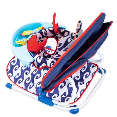 TEKNUM Baby Sit up support w/ Feeding Tray - Blue