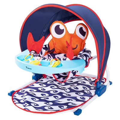 TEKNUM Baby Sit up support w/ Feeding Tray - Blue