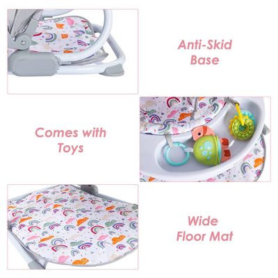 TEKNUM Baby Sit up support w/ Feeding Tray - Grey