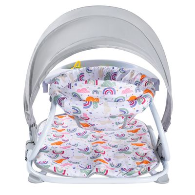 TEKNUM Baby Sit up support w/ Feeding Tray - Grey