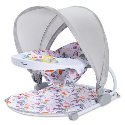 TEKNUM Baby Sit up support w/ Feeding Tray - Grey