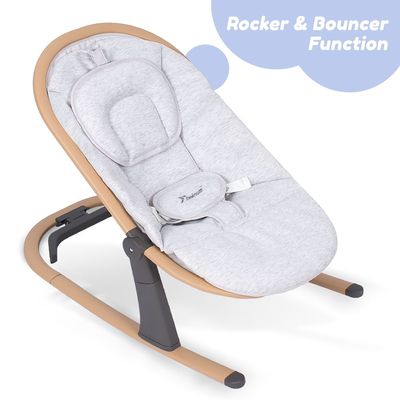 Teknum 3 - Stage Baby Bouncer / Recliner Seat w/ Mosquito net - Ivory