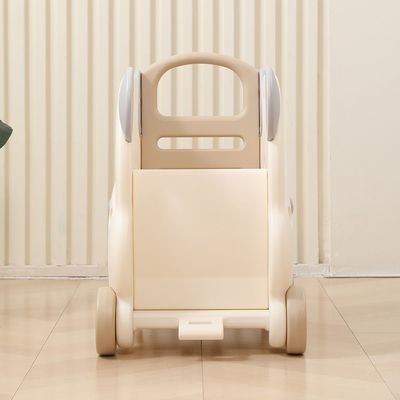 Little Story - Portable Kids Toys Shopping/Storage Cart - Bear Beige