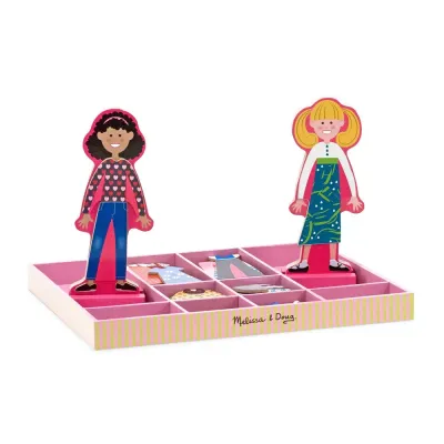 Melissa & Doug Abby & Emma Magnetic Dress Up