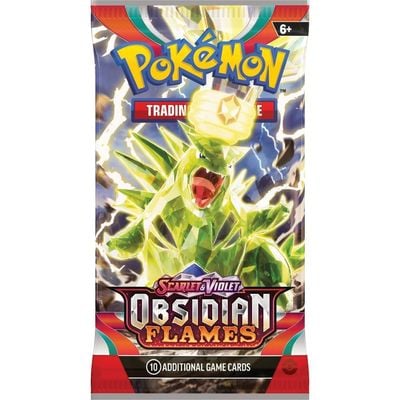 Pokemon Cards Scarlet & Violet 3 SV03 Obsidian Flames Booster : Trading Card Game - Collectible - Fire-type Pokémon - Expansion Set 