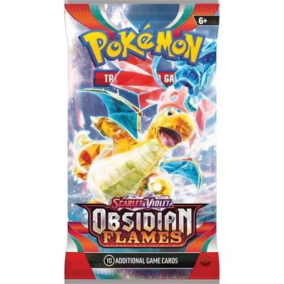 Pokemon Cards Scarlet & Violet 3 SV03 Obsidian Flames Booster : Trading Card Game - Collectible - Fire-type Pokémon - Expansion Set 