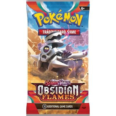 Pokemon Cards Scarlet & Violet 3 SV03 Obsidian Flames Booster : Trading Card Game - Collectible - Fire-type Pokémon - Expansion Set 