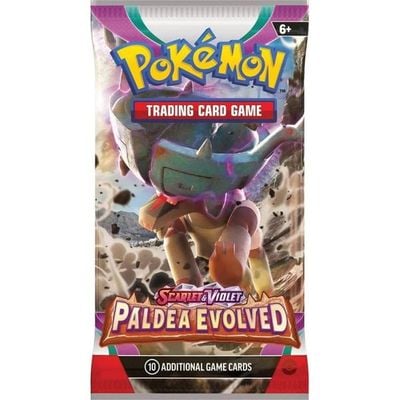 Pokemon Cards Scarlet & Violet 2 SV02 Paldea Evolved Boosters : Expansion Set - Trading Card Game - Collectible 