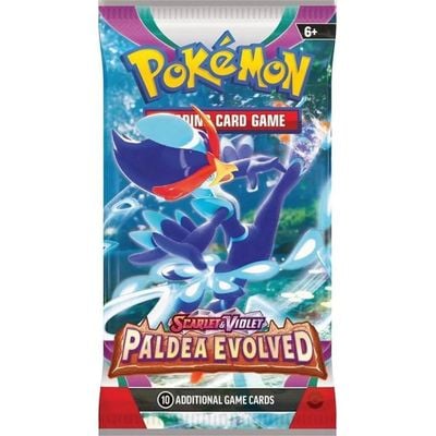 Pokemon Cards Scarlet & Violet 2 SV02 Paldea Evolved Boosters : Expansion Set - Trading Card Game - Collectible 