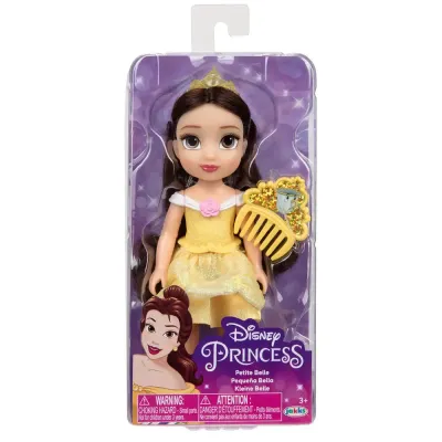 Disney Princess Petite Doll 6 inch Assorted 1 Piece: Collectible - Toy - Kids - Fantasy - Assorted Characters