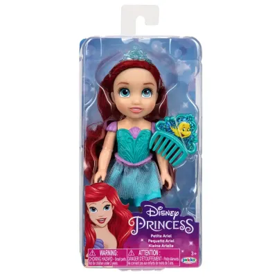 Disney Princess Petite Doll 6 inch Assorted 1 Piece: Collectible - Toy - Kids - Fantasy - Assorted Characters