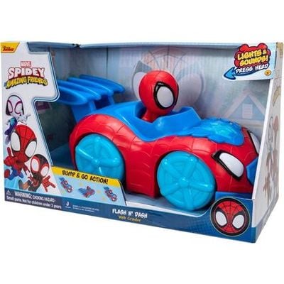 Jaswar Spidey n Friends Vehicle Flash & Dash Battery Operated