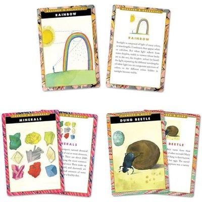 eeBoo Flash Cards Natural & Earth Science: Educational Flash Cards - Science Education Tools - Environmental - Educational Resources