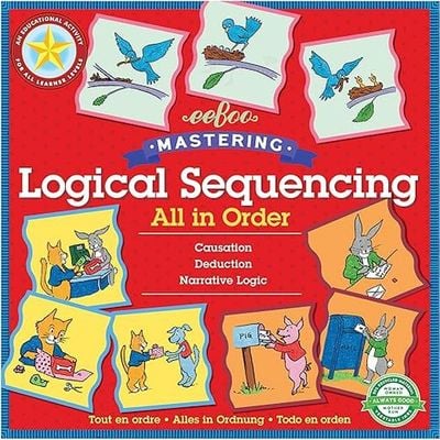 eeBoo All In Order All Learner LevelsL: Kids' Learning Tools - Preschool Learning Resources - Educational Toys - Skill Development Cards