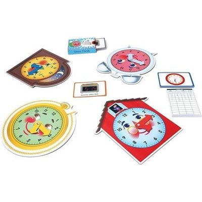 eeBoo Time Telling Game: Kids' Learning Game - Clock Learning Game - Time Concepts Game - Timekeeping Skills Game