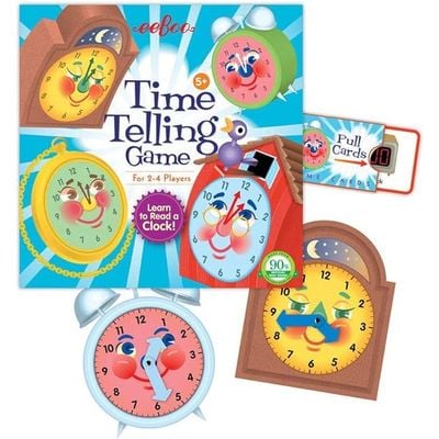 eeBoo Time Telling Game: Kids' Learning Game - Clock Learning Game - Time Concepts Game - Timekeeping Skills Game