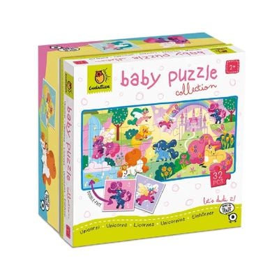 Ludattica Dudu Baby Puzzle Collection Unicorns