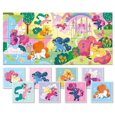 Ludattica Dudu Baby Puzzle Collection Unicorns