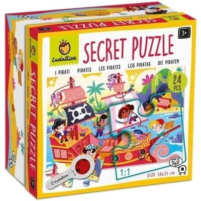 Ludattica Secret Puzzle Pirates 24 Piees Set