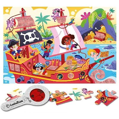 Ludattica Secret Puzzle Pirates 24 Piees Set