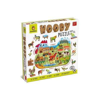 Ludattica Woody Puzzle The Farm