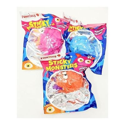 Keycraft Pocket Money Fun Sticky Monsters Assorted 1 Piece