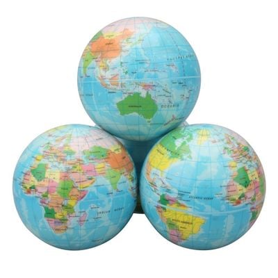 Keycraft Discovery Small Globe Sponge Ball Assorted 1 Piece