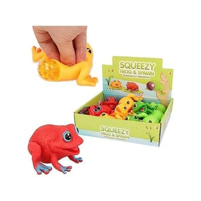 Keycraft Squeezy Frogs with Spawn Assorted 1 Piece