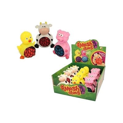 Keycraft Farm Squeezy Meshables Assorted 1 Piece