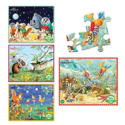 eeBoo Miniature Puzzle Assorted 1 Piece