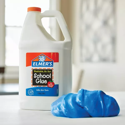 Elmer's-White Liquid School Glue- Gallon