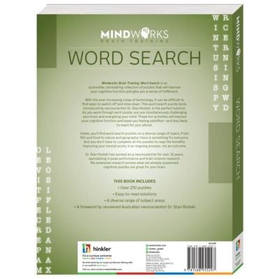 Hinkler Mindworks Brain Training Word Search