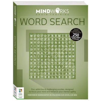 Hinkler Mindworks Brain Training Word Search