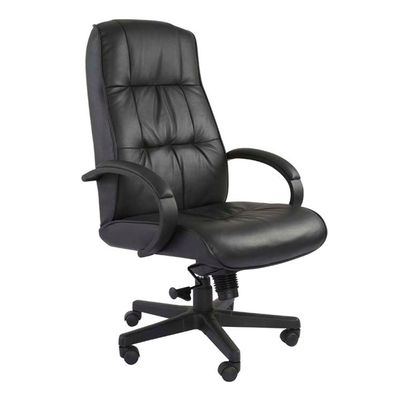 Mahmayi Atvor 708 Executive High Back Chair Black Leather