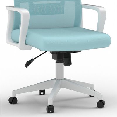 Mahmayi TJ HY-690W Medium Back Mesh Chair White