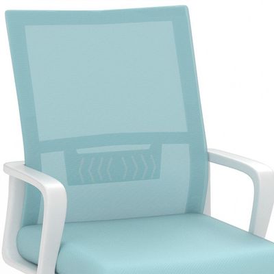 Mahmayi TJ HY-690W Medium Back Mesh Chair White