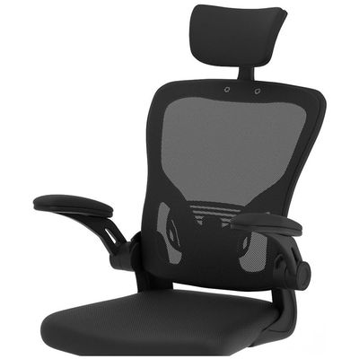 Mahmayi UL UT-C329 High Back Mesh Chair, 360 Degree Swivel, Adjustable Height, Caster Wheel Support Ideal for Home and Office Black