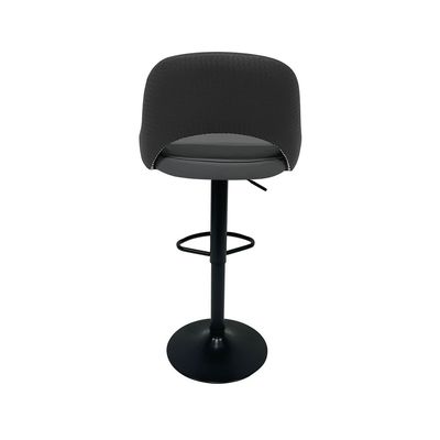 Maple Home Bar Chair Leather 360° Swivel Adjustable Height Backrest Black Metal Legs Modern Kitchen Bar Restaurant Dining Furniture Maple Home Bar Chair Leather 360° Swivel Adjustable Height Backrest Black Metal Legs Modern Kitchen Bar Restaurant Dining Furniture