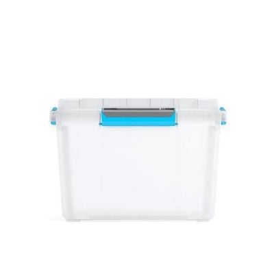 Keter Scuba Box M - High-Capacity Plastic Container with Airtight Sealed Lid and Soft-Touch Handles