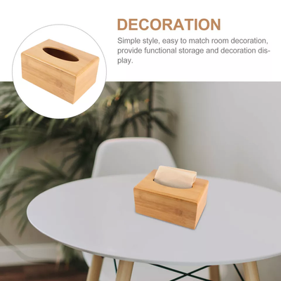 Honey Bee Bamboo Tissue Holder 23 x 12 x 8.5 cm, Eco-Friendly Elegance