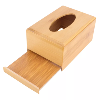 Honey Bee Bamboo Tissue Holder 23 x 12 x 8.5 cm, Eco-Friendly Elegance