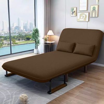 2-Seater Convertible Sofa Bed (Coffee)