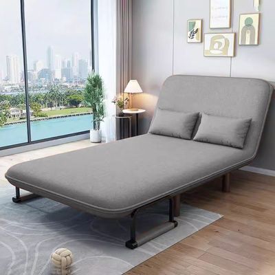 2-Seater Convertible Sofa Bed (Grey)