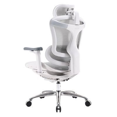 Sihoo High Back Ergonomic Mesh Chair with 3D Adjustable Headrest, Elbow Support, Lumbar Support, Flexible Backrest, Reclining Chair Ideal for Home and Office